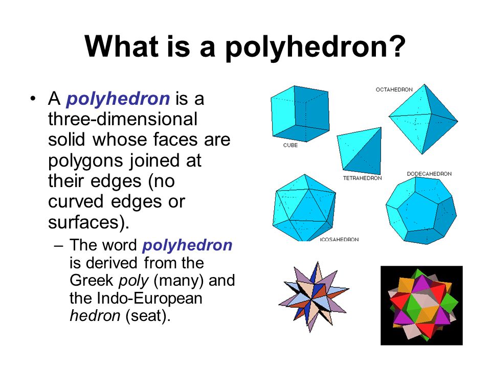 Polyhedron Sentence Examples
